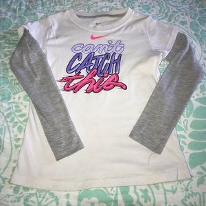 Nike - Girls 6X- Long sleeve shirt